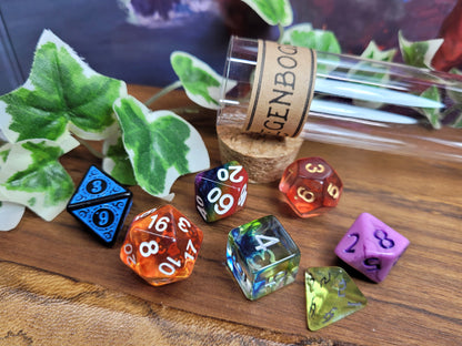 Rainbow Dice Set