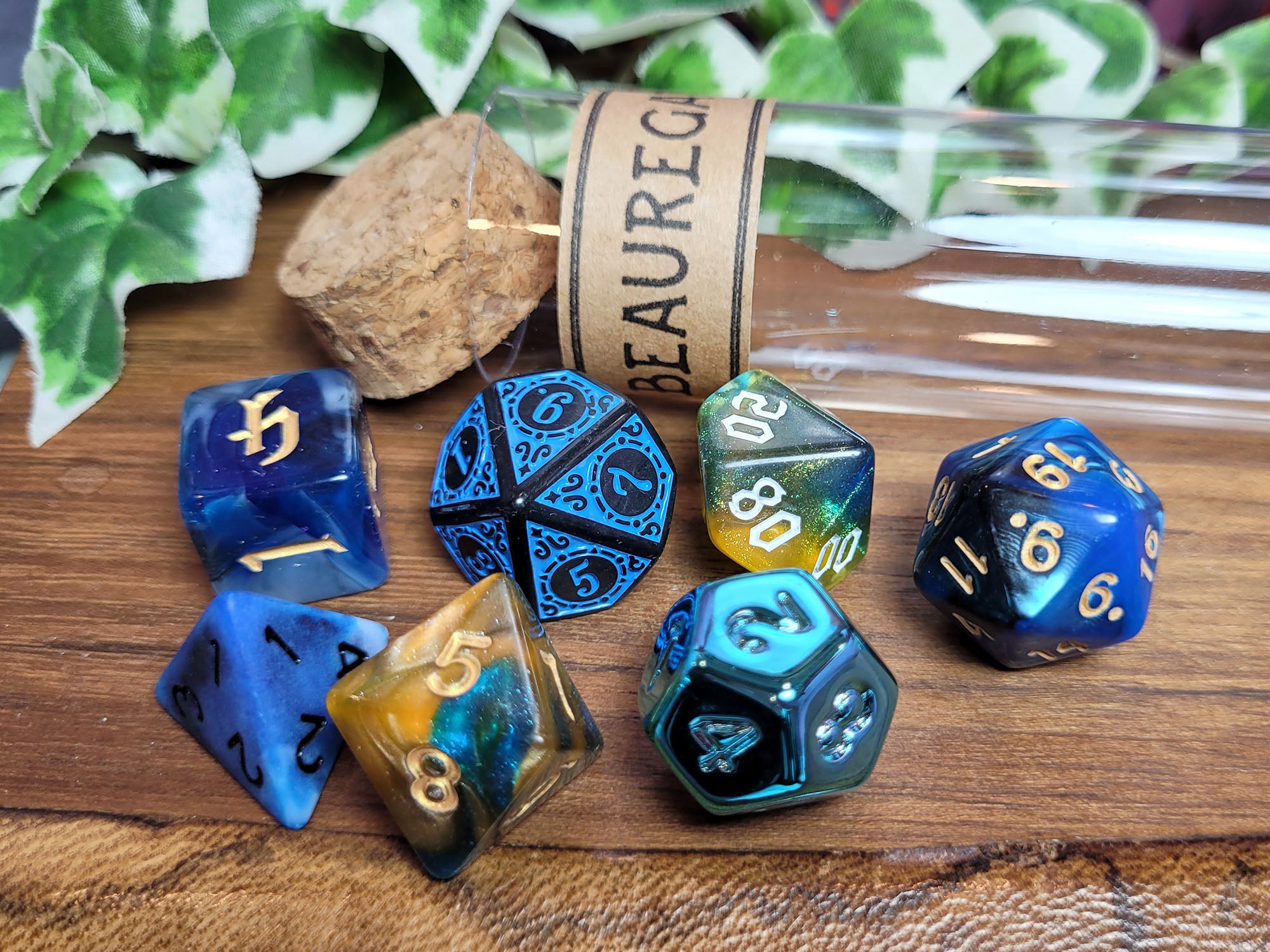 Beauregard Lionett dice set