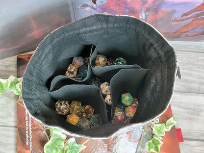 Bats dice bag XXL with compartments