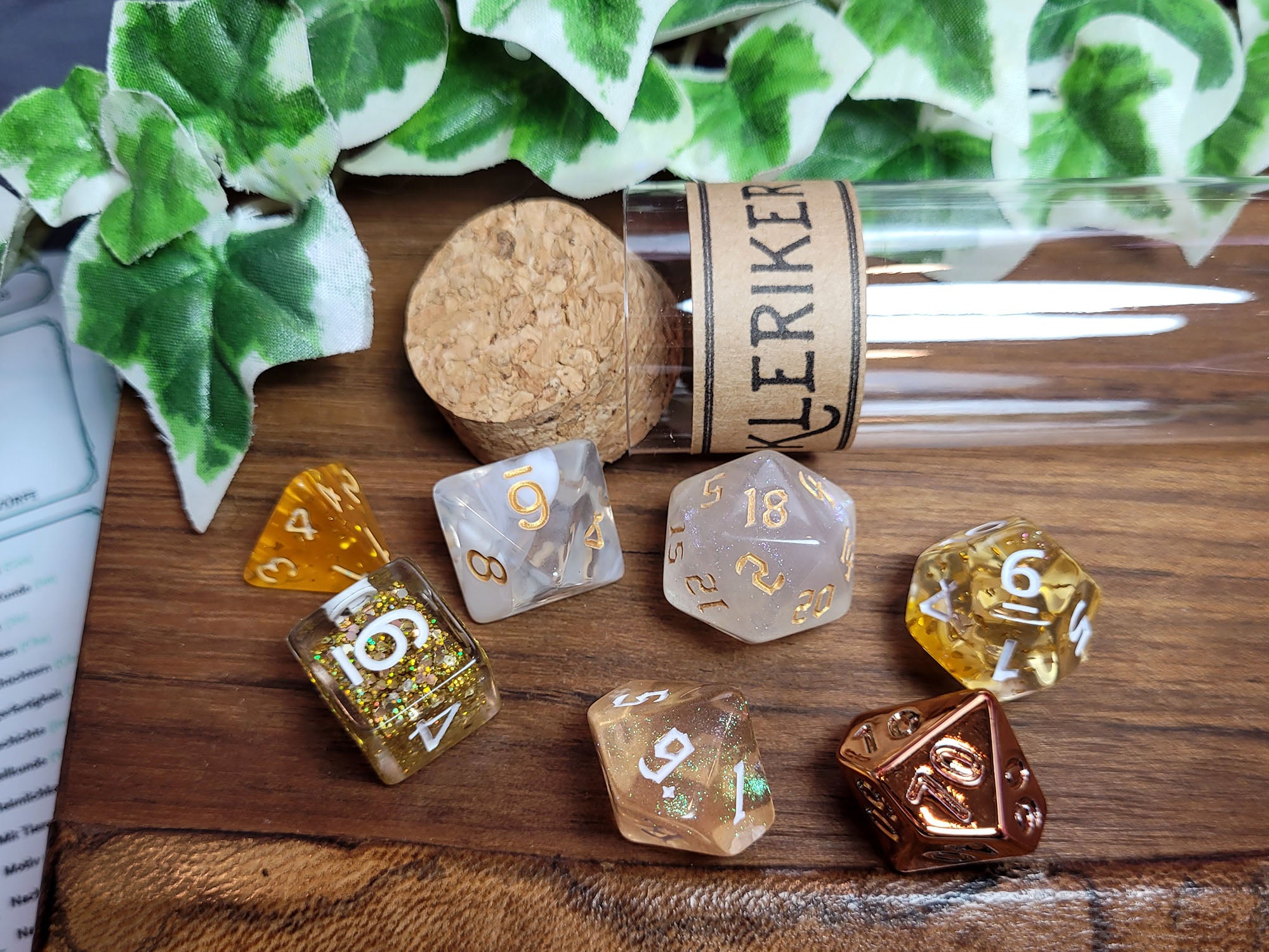 Cleric Dice Set