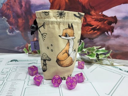 Foxes Dice Bag S