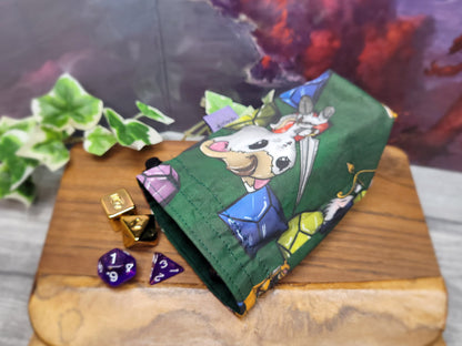 Adventuring Cats Dice Bag S