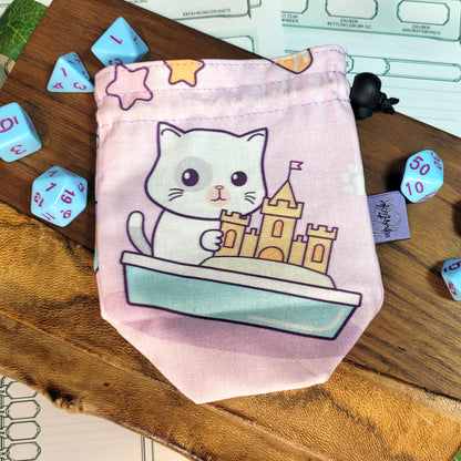 Summer Kitties Dice Bag S