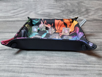 Rainbow Dragons foldable dice mat