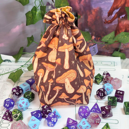 Mushrooms Dice Bag L