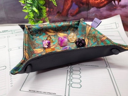 Dragonfly foldable dice mat S