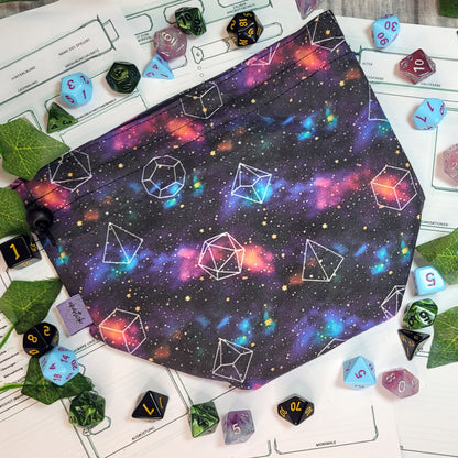 Galaxy Dice Würfelbeutel XXL mit Unterteilungen