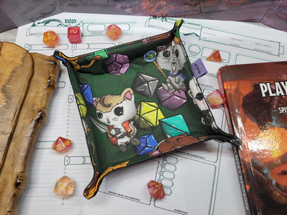 Adventuring Cats foldable cube mat S