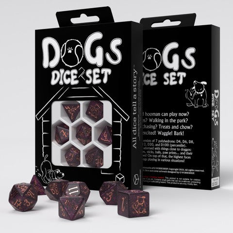 DOGS Dice Set: Luna