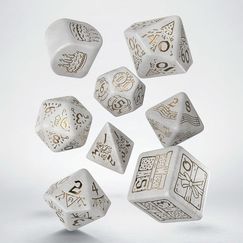 Q WORKSHOP 20 years: Happy Birthday Dice Set