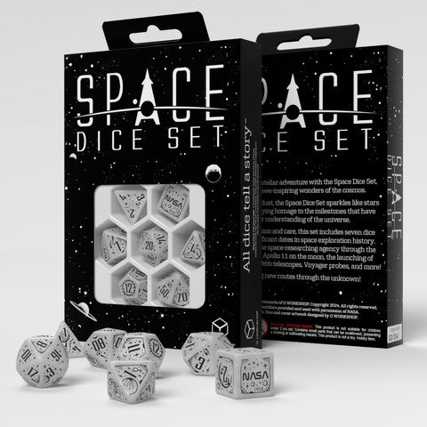 Space Dice Set: Apollo