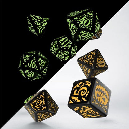 Halloween Pumpkin - Jack O’Lantern Dice Set