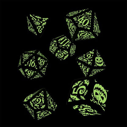 Halloween Pumpkin - Jack O’Lantern Dice Set