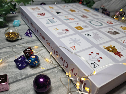 Würfel Adventskalender "Passende Sets" mit 3 Würfelsets