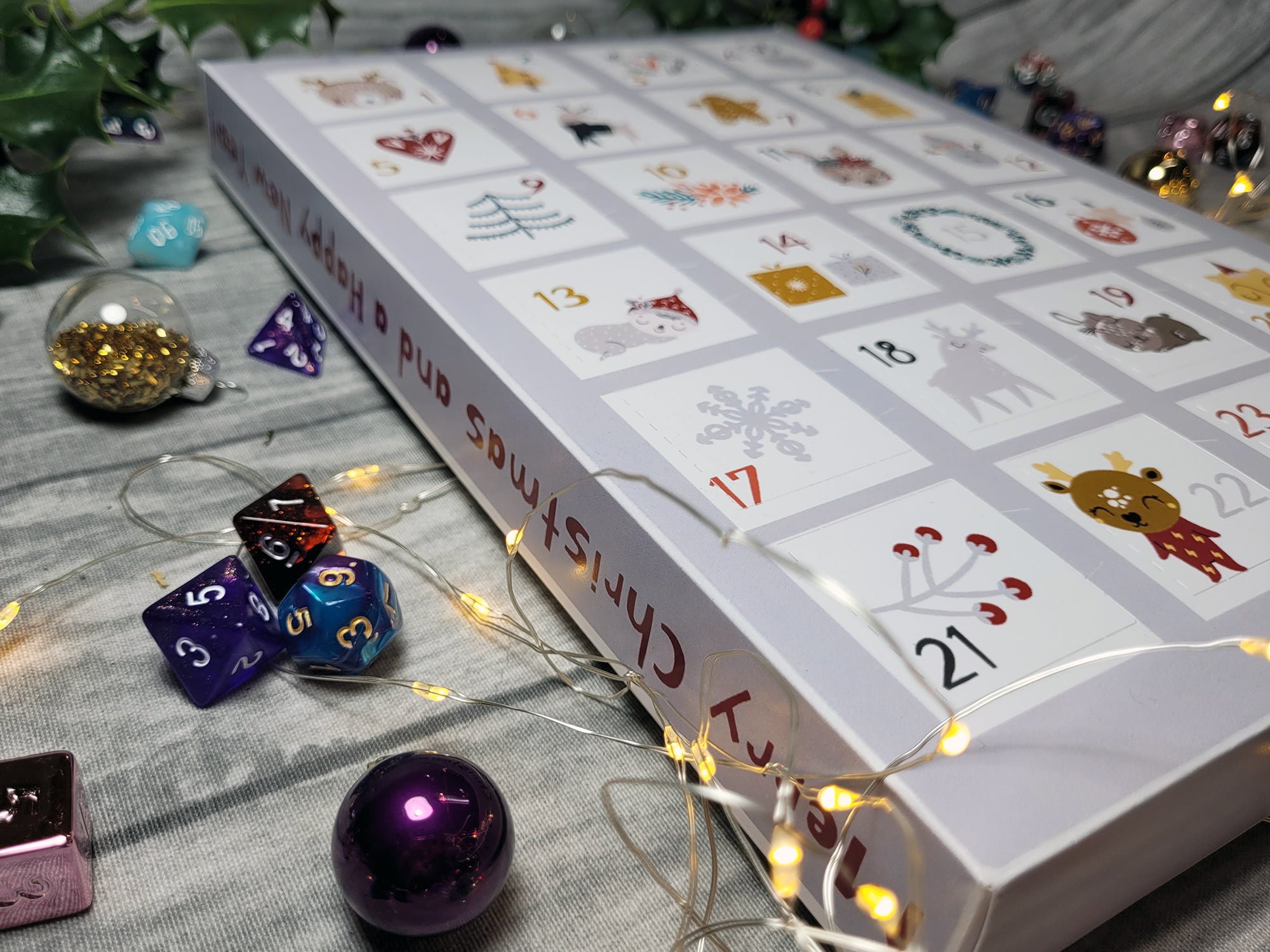 Würfel Adventskalender "Dice Hoard", 24 Sets