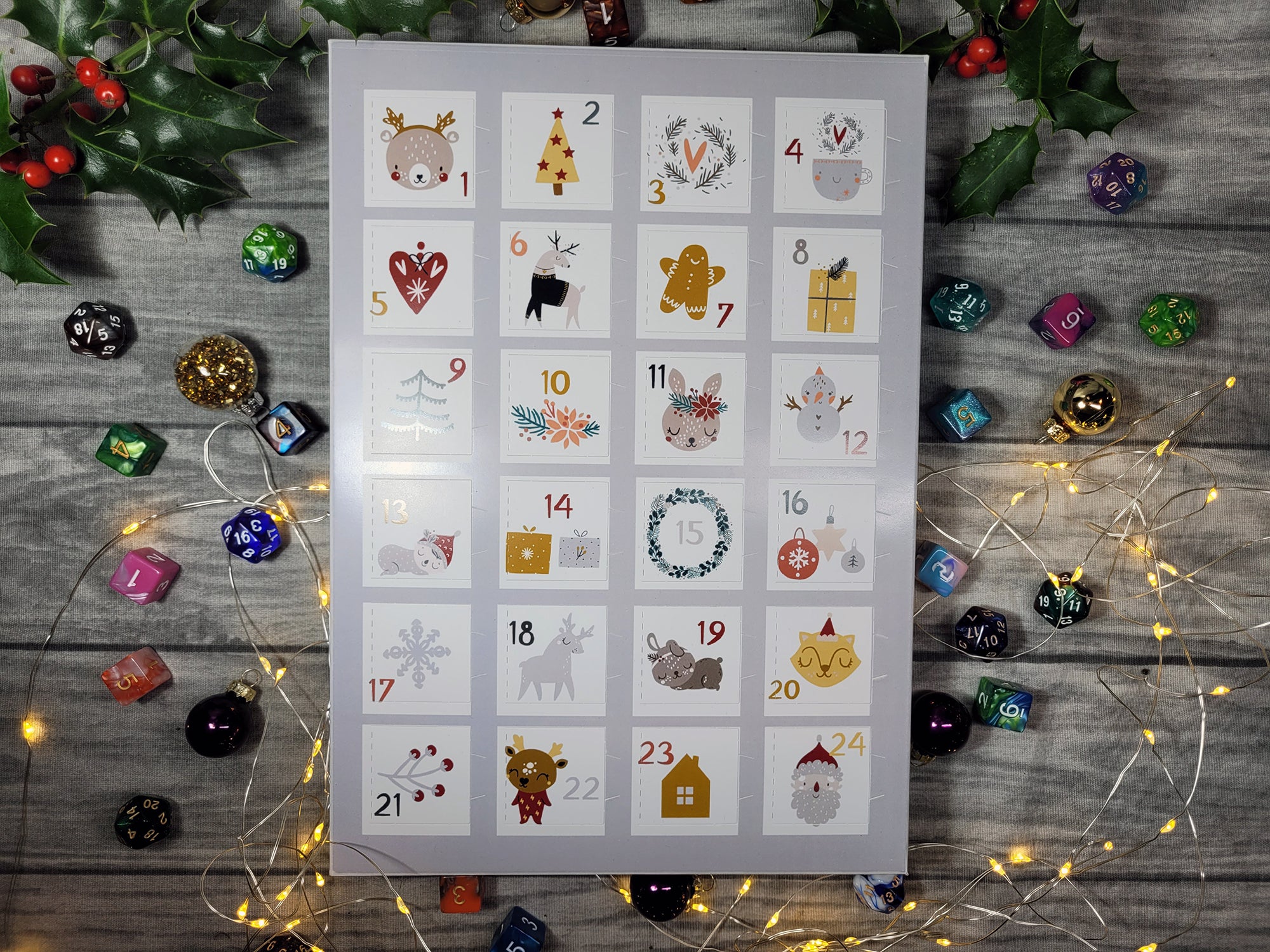 Adventskalender "perfekt für DSA" , W6 + W20