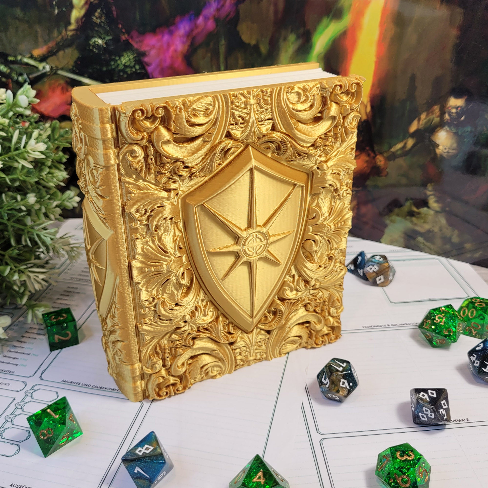 Dice Tome: Golden Shield