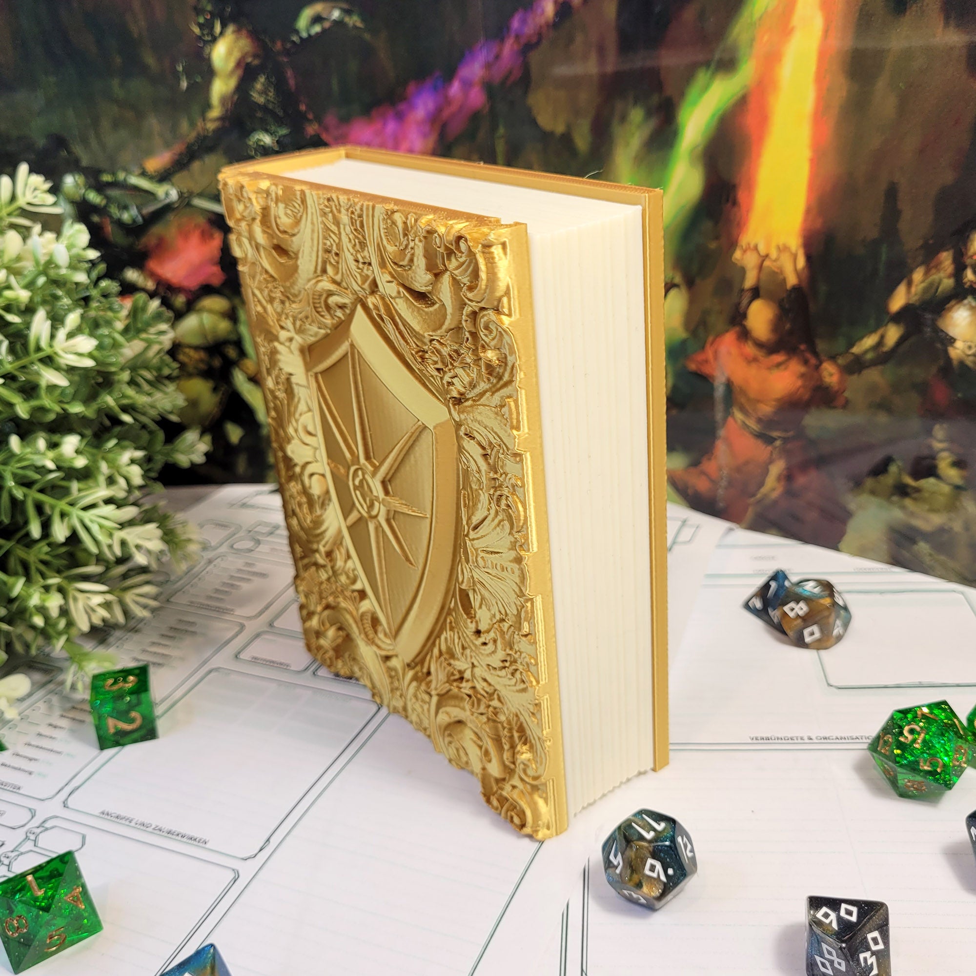 Dice Tome: Golden Shield