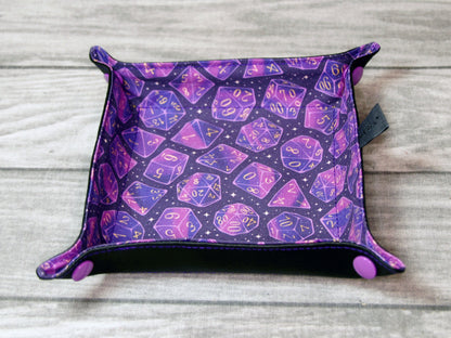 Purple Dice foldable dice mat S