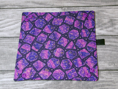 Purple Dice foldable dice mat S