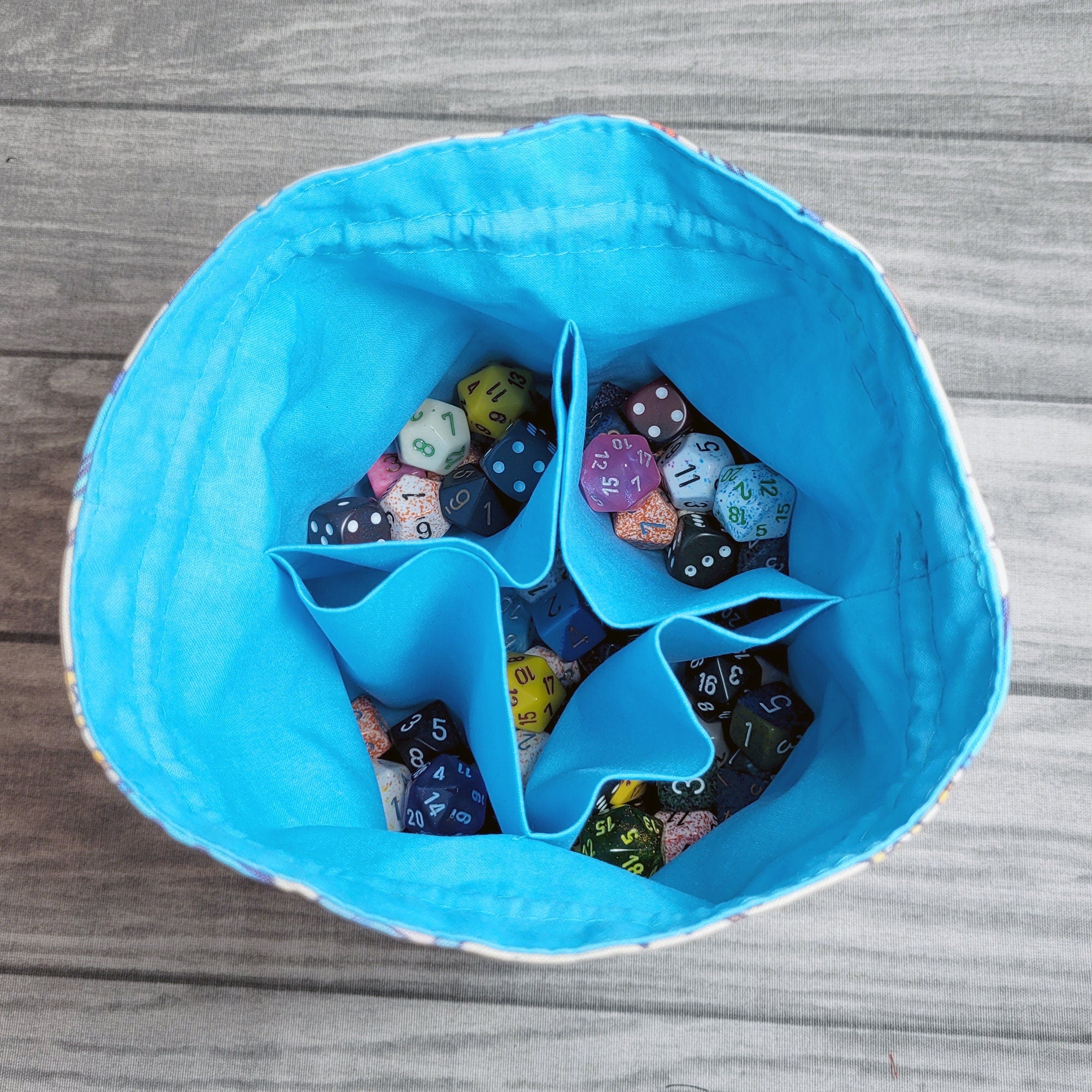 PRG dice bag XXL with compartments