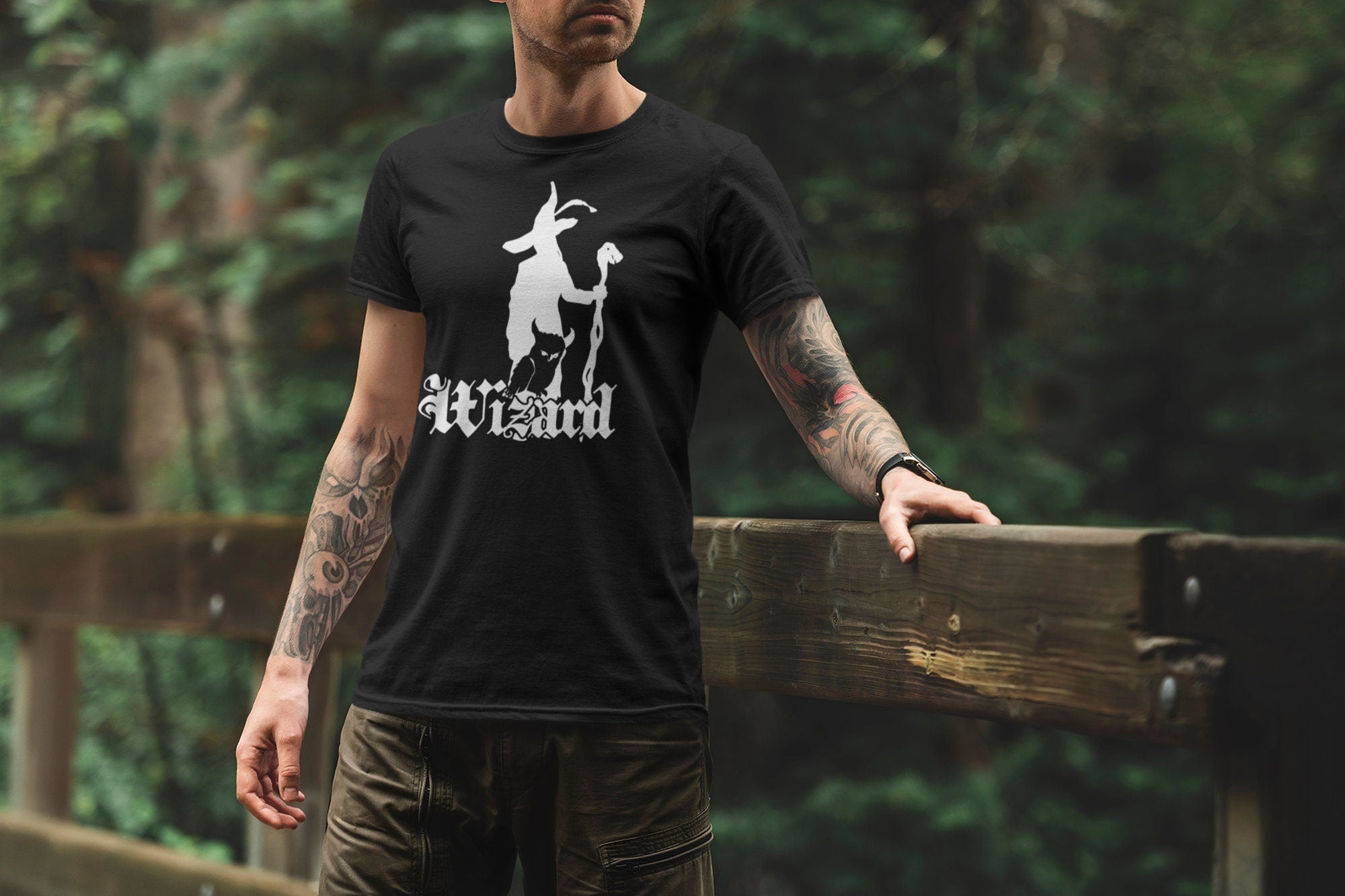 Wizard Silhouette T-Shirt