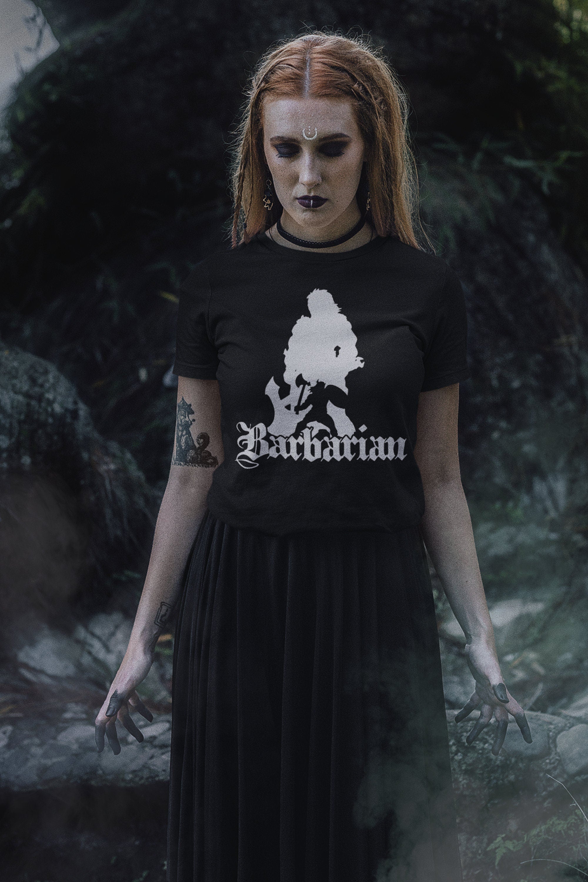 Barbarian Silhouette T-Shirt