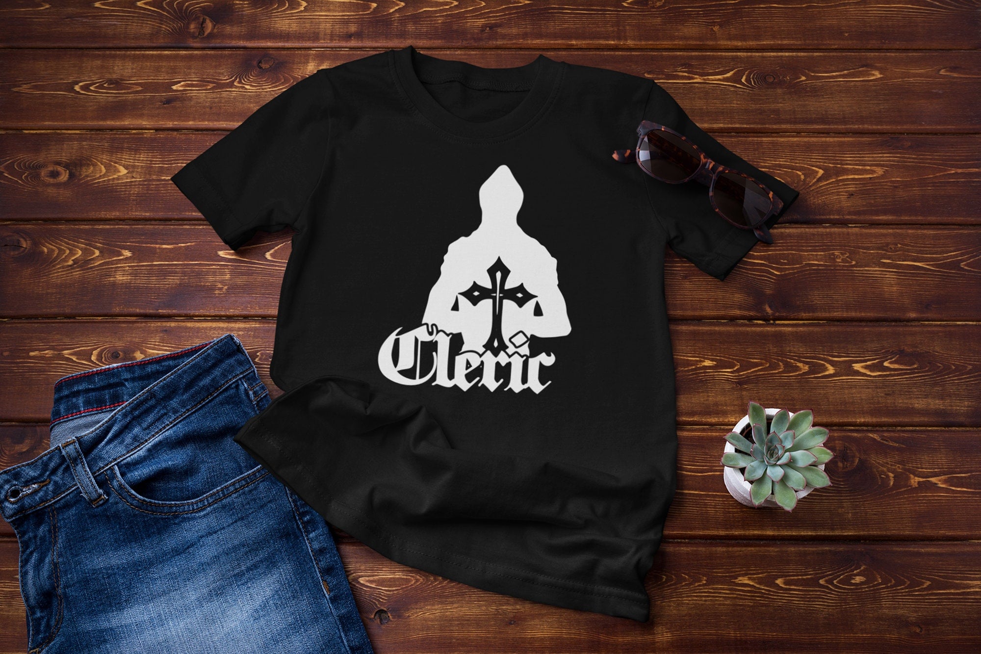 Cleric Silhouette T-Shirt