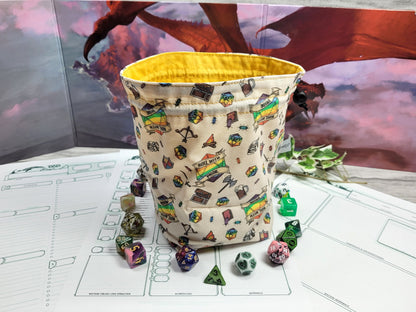 Roll with Pride dice bag XXL with compartments