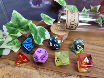 Rainbow Dice Set