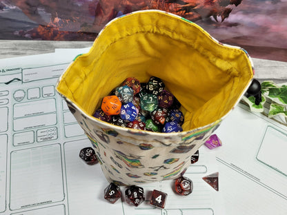 Roll with Pride Dice Bag fL